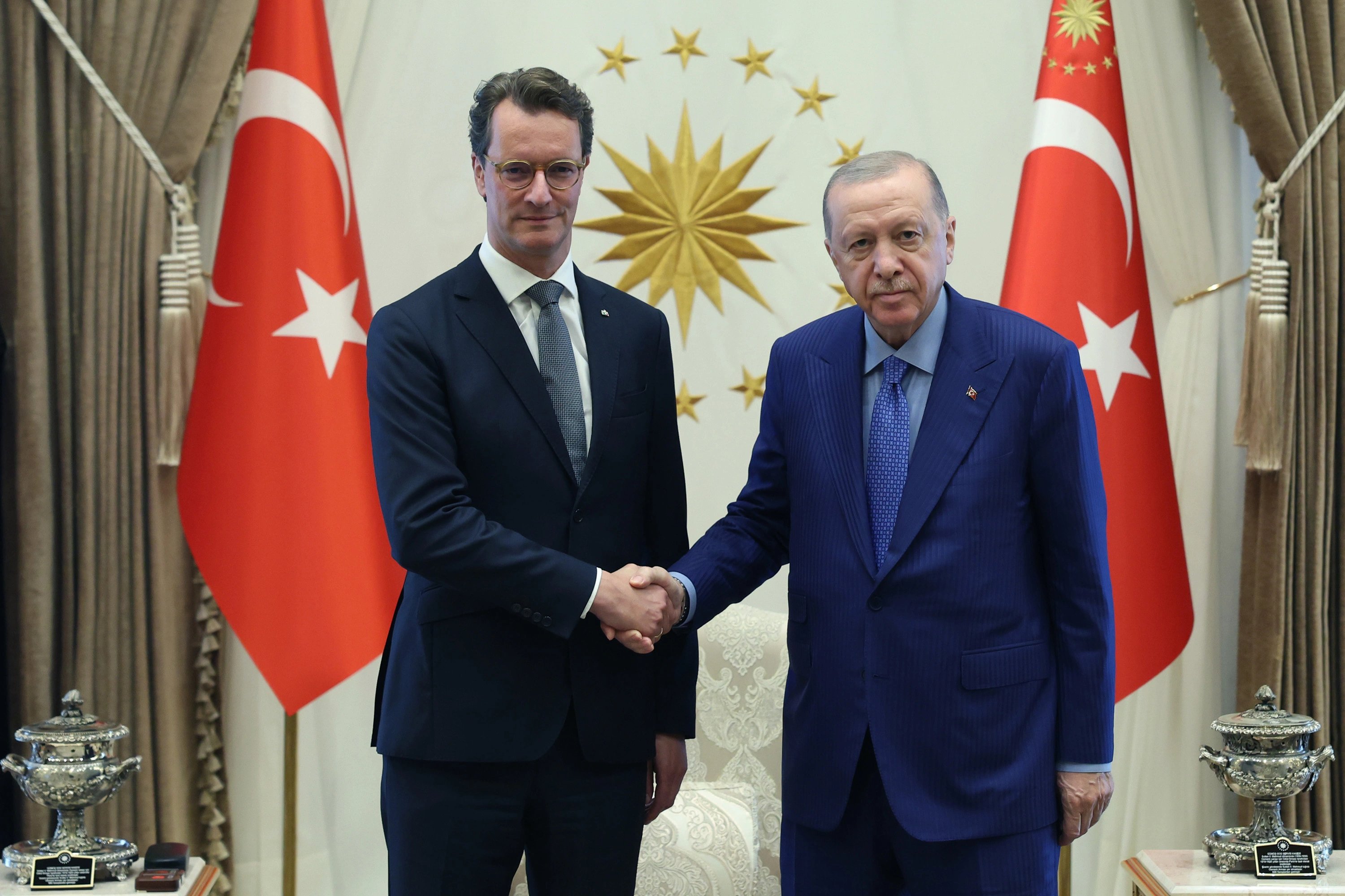 Erdoğan Receives Wüst: First Türkiye Visit by a NRW Premier