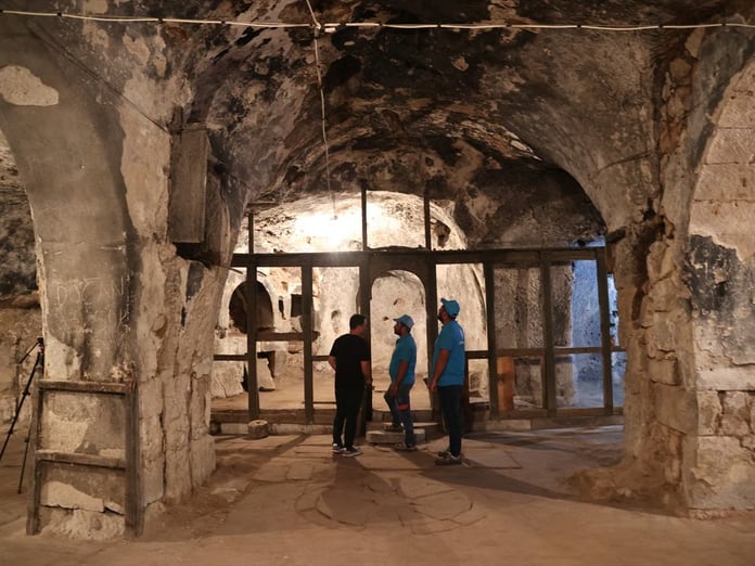 Nevşehir'de yerin 10-15 metre altından dünyanın ilk akıl hastanesi çıktı