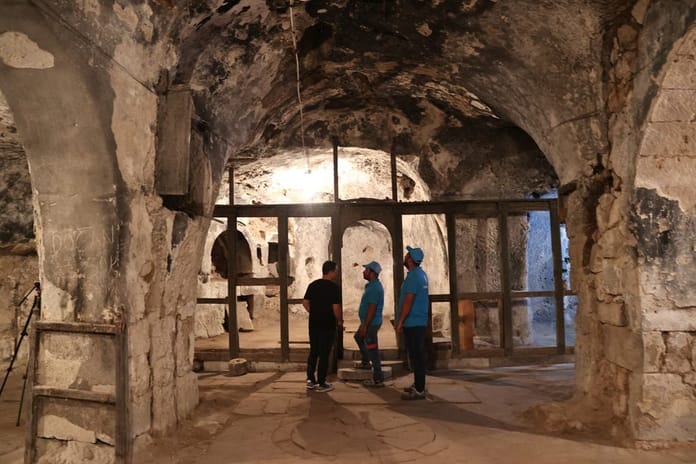 Nevşehir'de yerin 10-15 metre altından dünyanın ilk akıl hastanesi çıktı