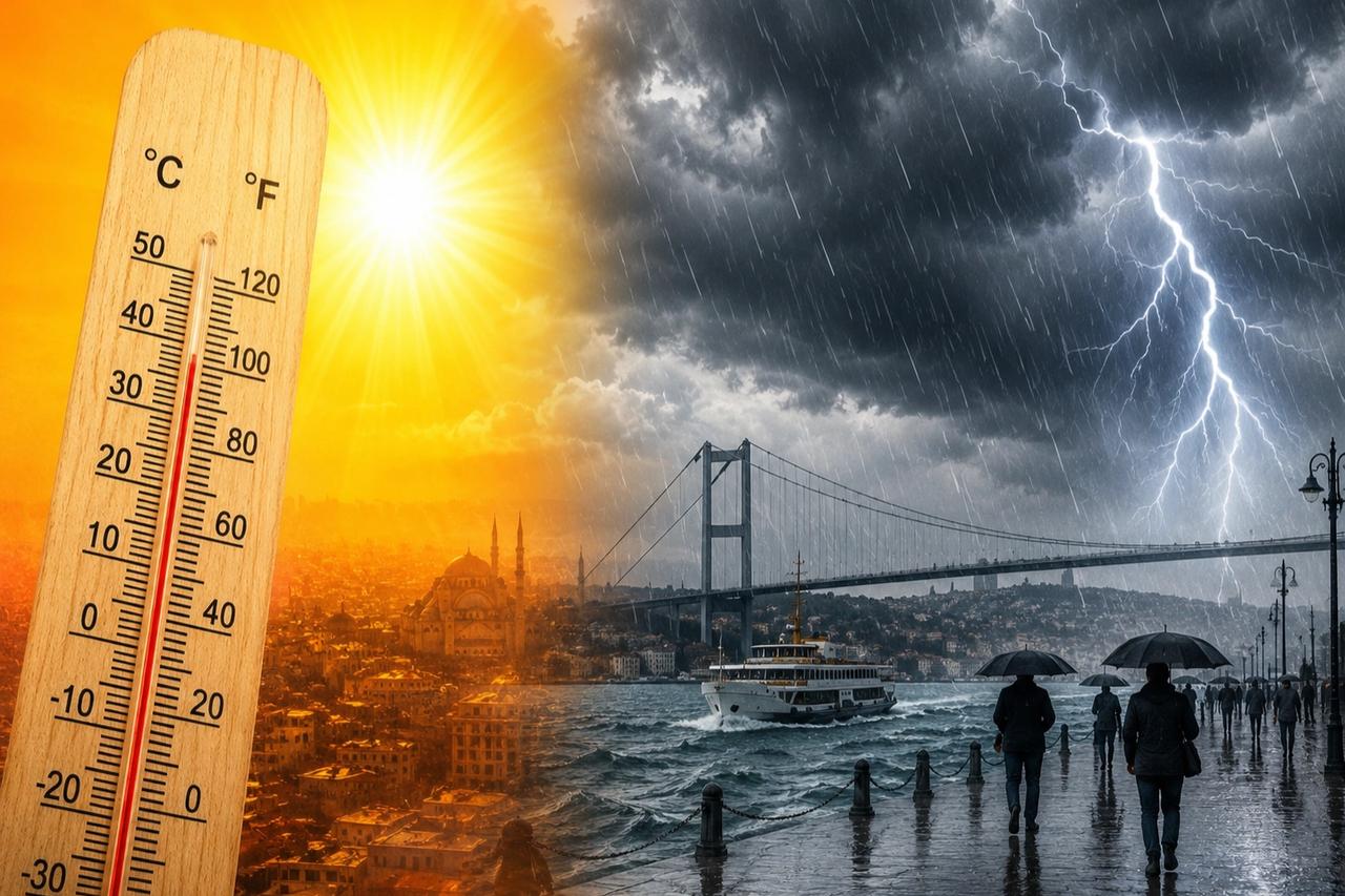 Meteoroloji tarih verdi! Sıcaklıklar 7 derece düşüyor
