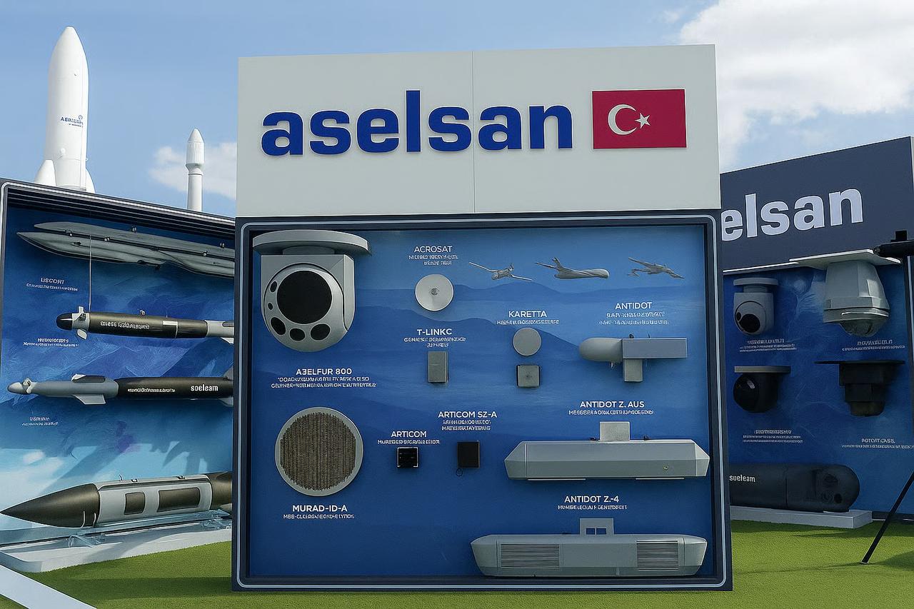 ASELSAN Paris’te vitrine çıktı