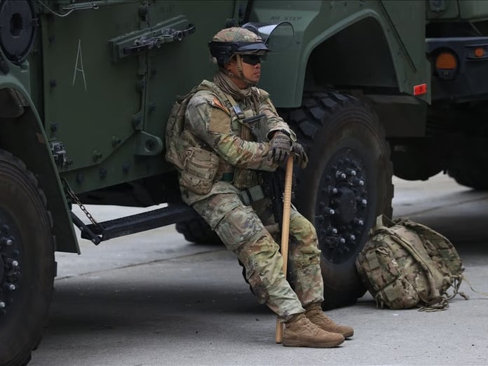 Trump Ulusal Muhafızları Maryland'a konuşlandırabilir