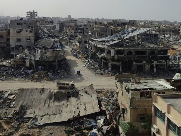 Han Yunus felaketi: Bölgede %80 yıkım ve 400 bin ton moloz var