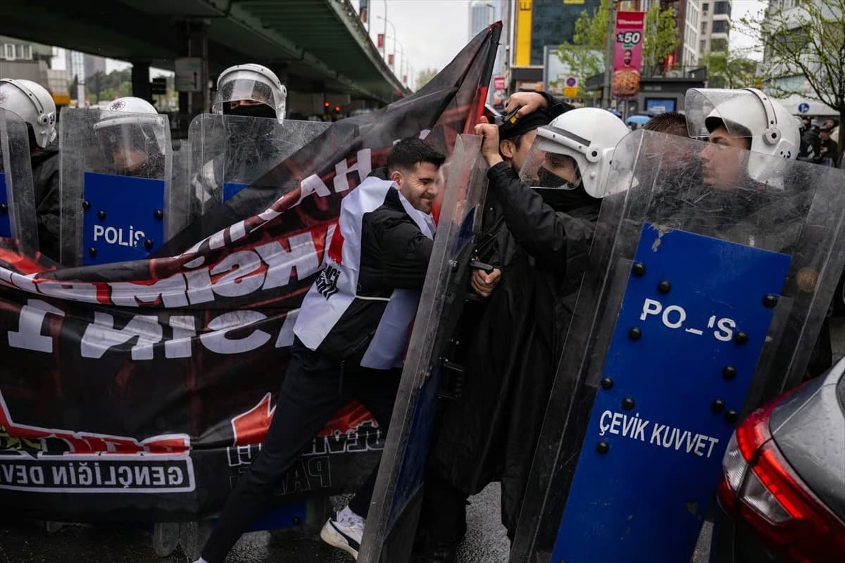 İstanbul'da 1 Mayıs bilançosu: 575 kişi gözaltına alındı