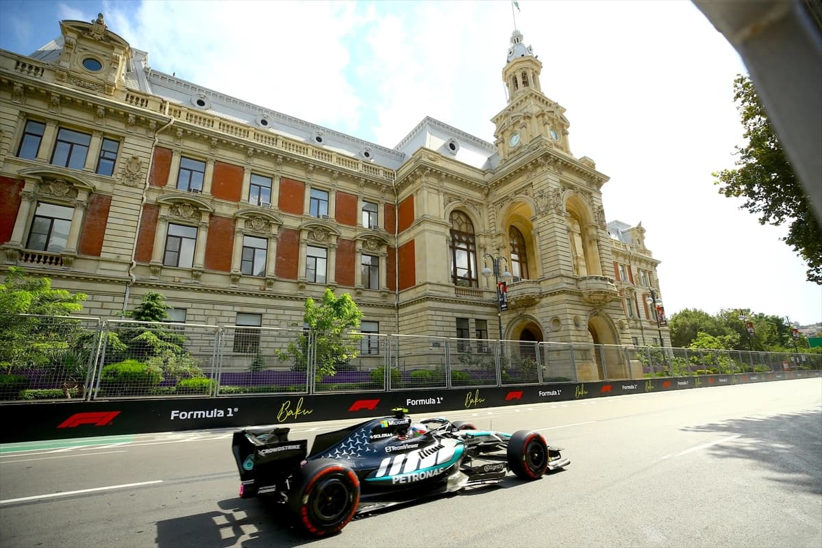 Formula 1 Azerbaycan Grand Prix'sinden unutulmaz kareler