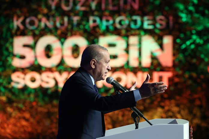 Cumhurbaşkanı Erdoğan 'Yüzyılın Konut Projesi' detaylarını açıkladı
