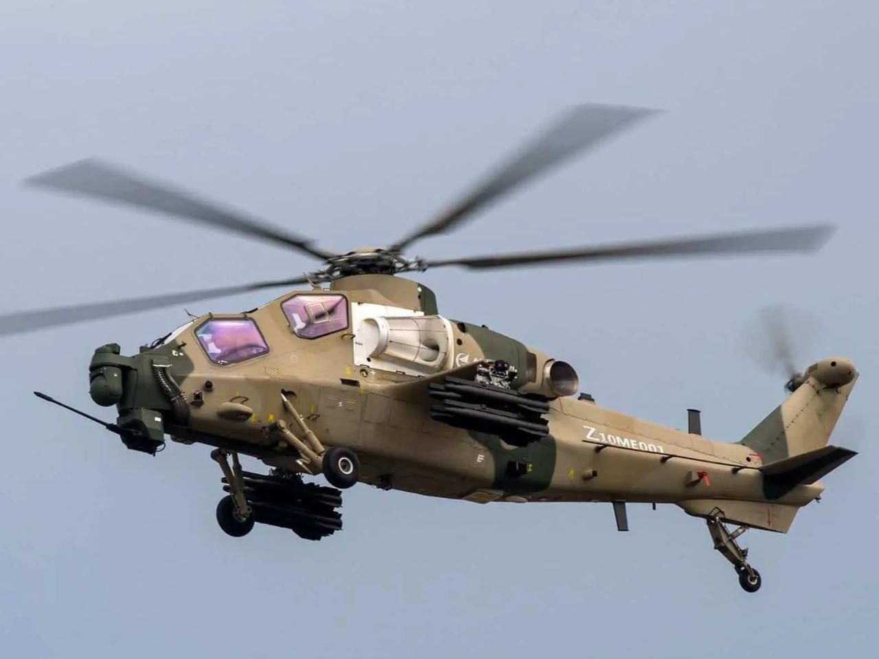 Pakistan Çin helikopterlerini konuşlandırdı