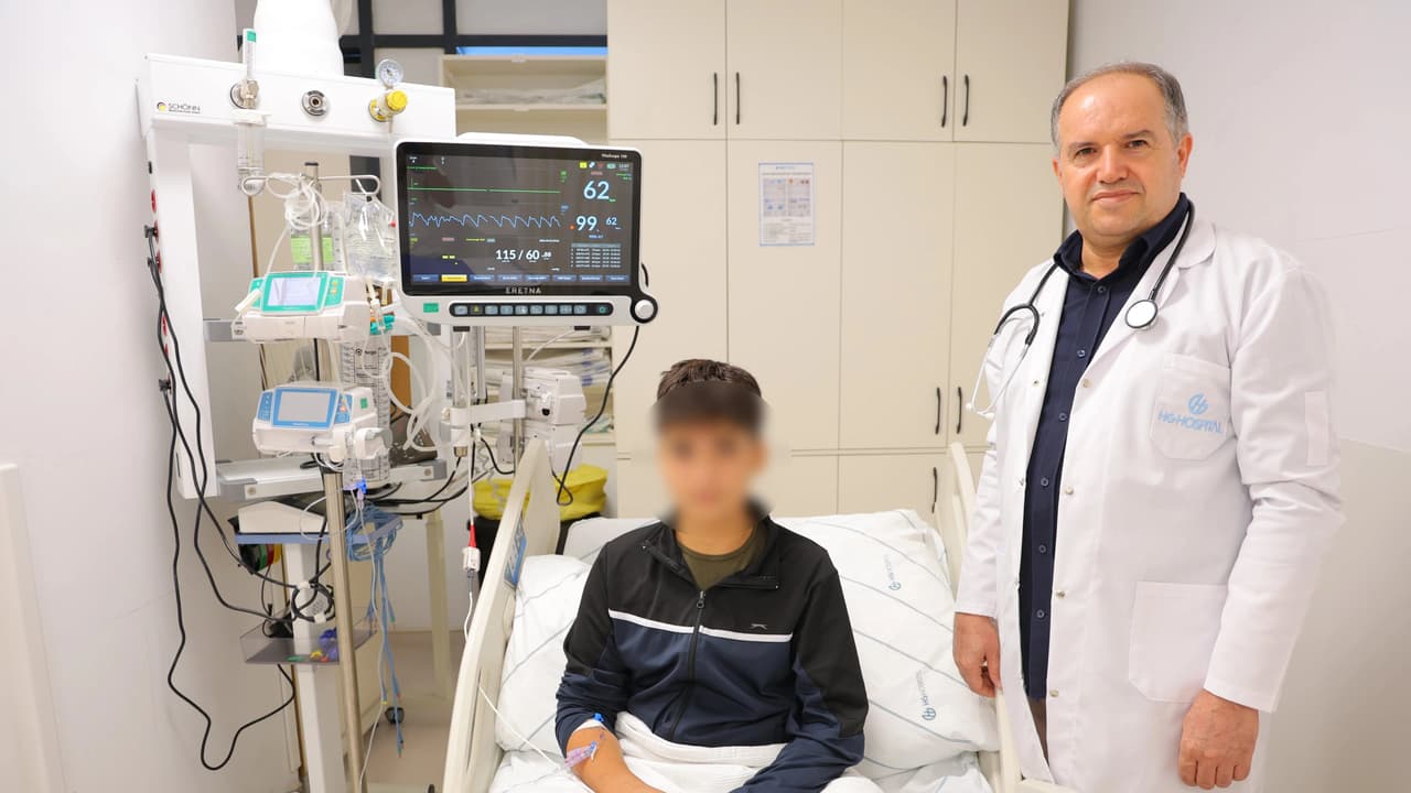 Tuz ruhunu su zanneden 14 yaşındaki çocuk ölümden döndü
