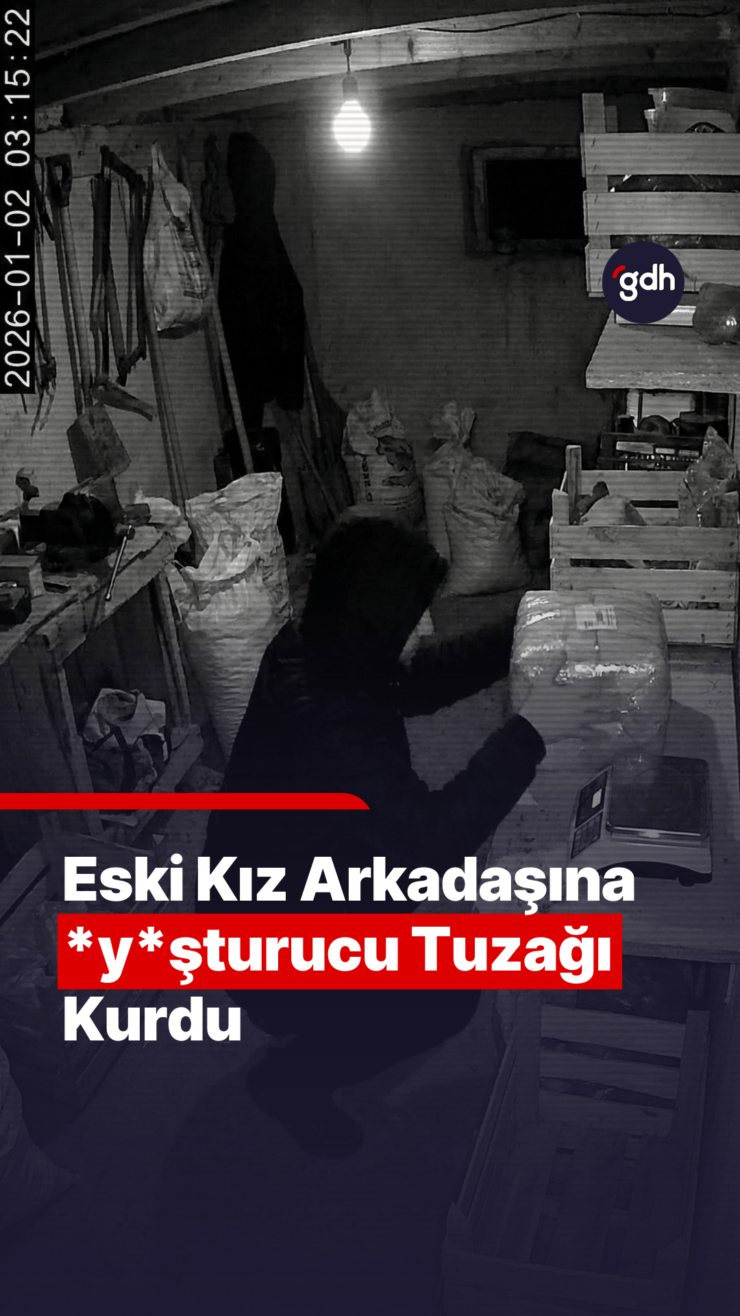 Eski kız arkadaşına uyuşturucu ile iftira tuzağı kurdu