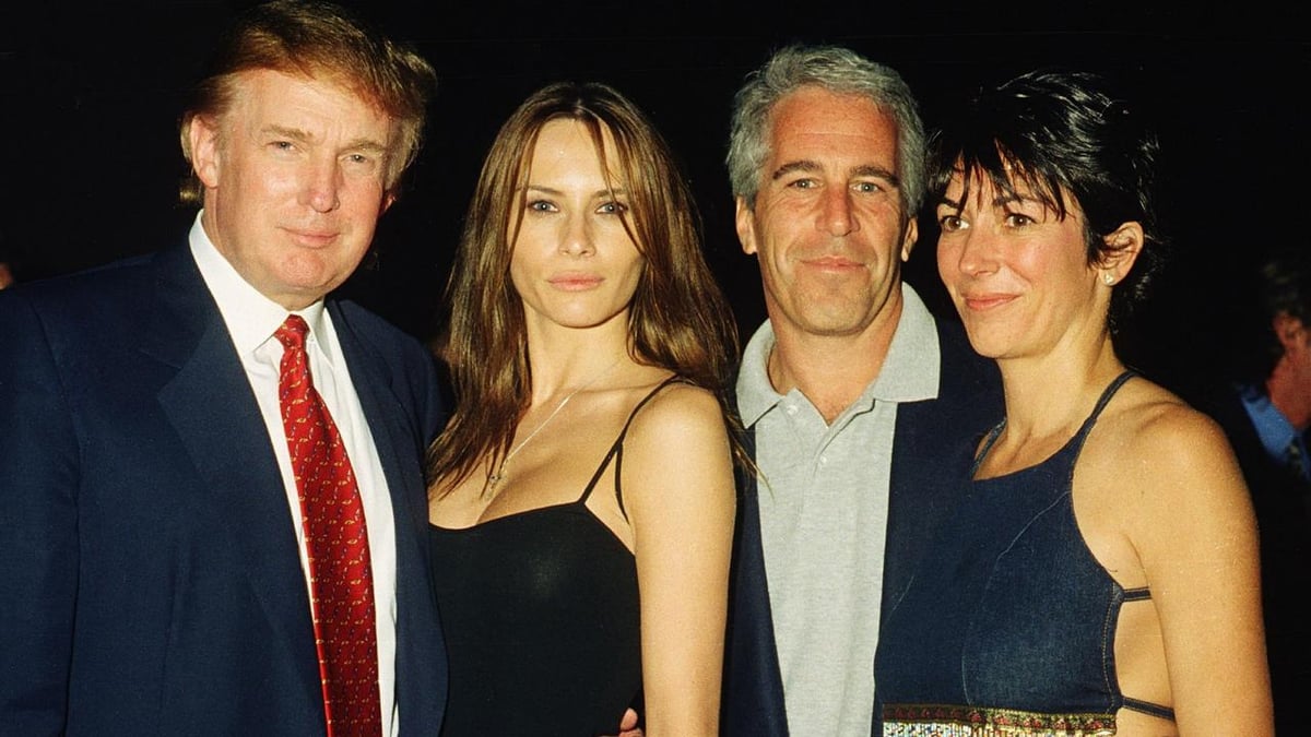 Donald Trump ile Jeffrey Epstein - Florida 2020 / Getty Images