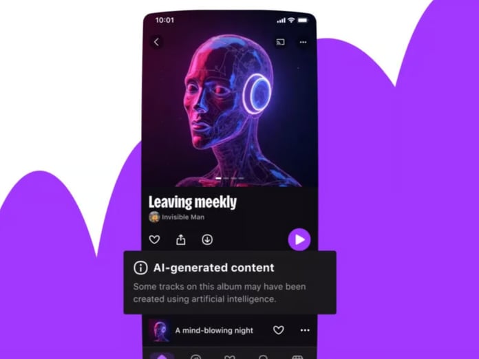 Deezer yapay zeka müziklerini etiketlemeye başlıyor