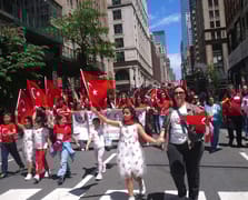 New York'ta 42. Geleneksel Türk Günü Yürüyüşü düzenlendi