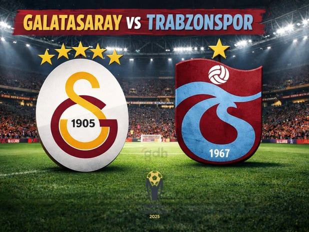 Galatasaray Trabzonspor maçı canlı yayın hangi kanalda? Turkcell Süper Kupa yarı finali GS-TS maçı ne zaman, saat kaçta?