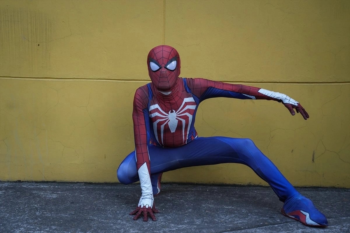 Kolombiya'daki cosplay etkinliği renkli anlara sahne oldu