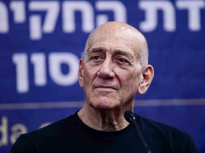 Eski başbakan Olmert hükümeti eleştirdi: İsrail etnik temizlik yapıyor