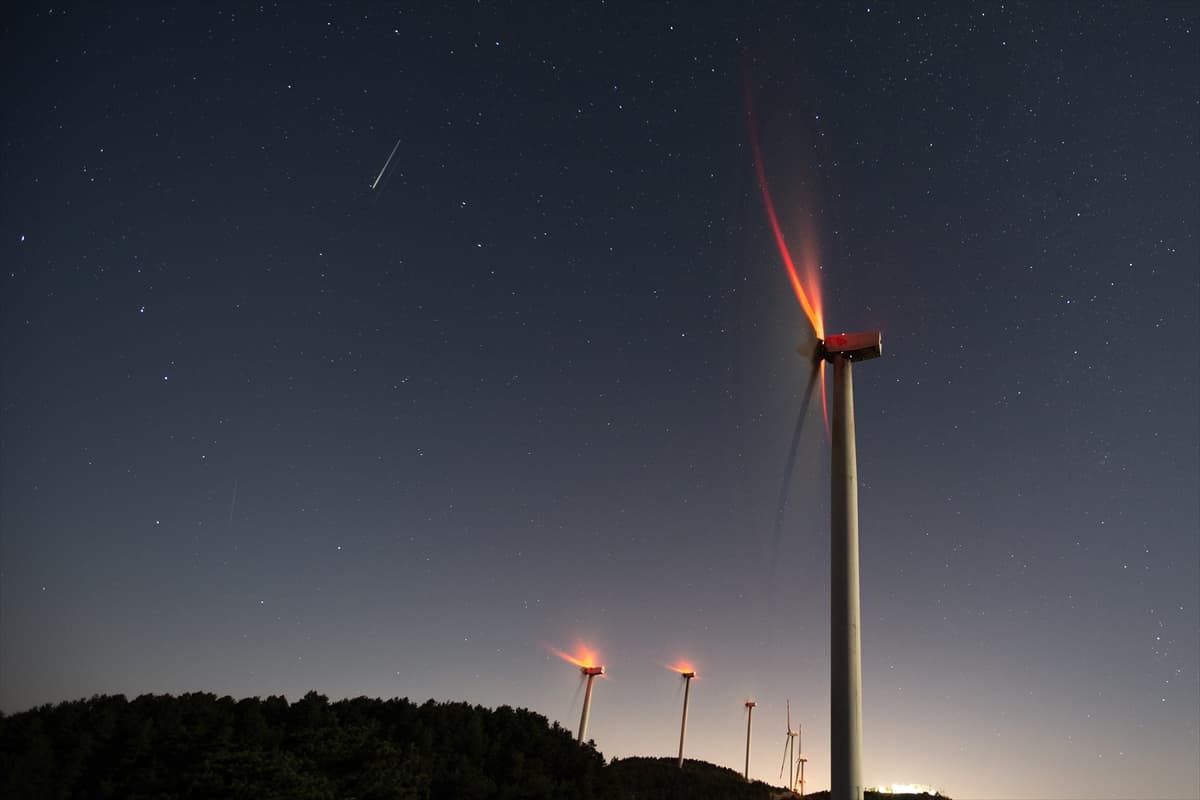 Türkiye'de meteor yağmuru gözlemlendi