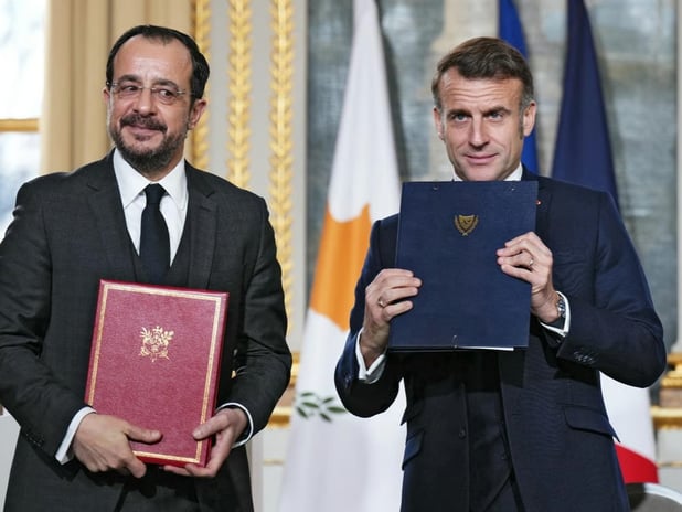 Fransa ile GKRY stratejik ortaklık anlaşması imzaladı