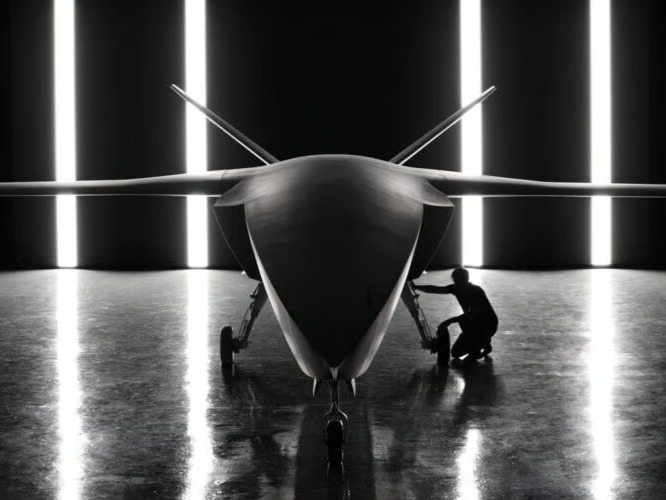 Almanya’nın Helsing şirketi, Europa insansız savaş uçağını tanıttı