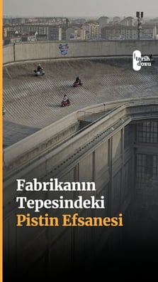 İtalya'da fabrikanın tepesindeki pistin hikayesi