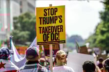 ABD'nin başkentinde Trump’a karşı kitlesel direniş