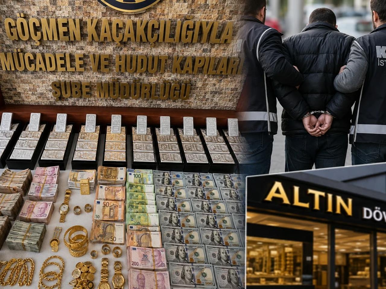 Göçmen kaçakçılığına kara para operasyonu!