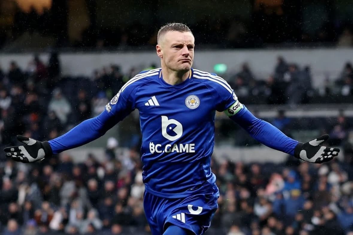 Jamie Vardy'den Leicester'a veda