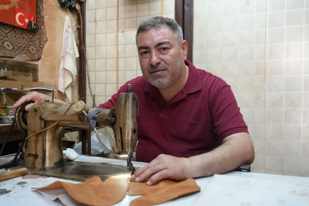 12 metrekarelik dünyasından dev ülkelere: Gaziantepli saya ustası tek başına ihracat yapıyor!