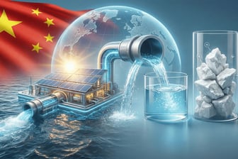 Çin deniz suyundan bor ve tatlı su üretti