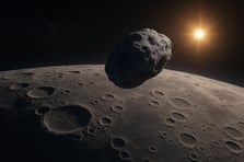 Afrika'da bulunan göktaşı Ay tarihini yeniden yazıyor