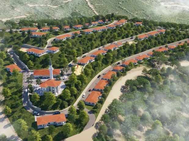 Bakan Kurum açıkladı: Yanan köyler yeniden inşa ediliyor