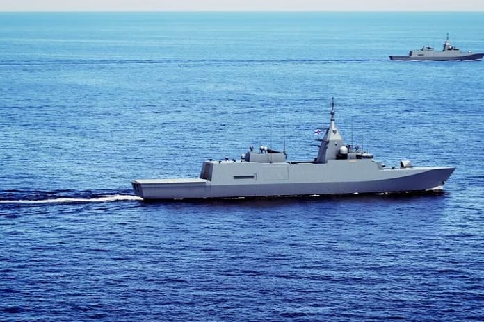 Finlandiya ilk Pohjanmaa sınıfı korvetini denize indirdi