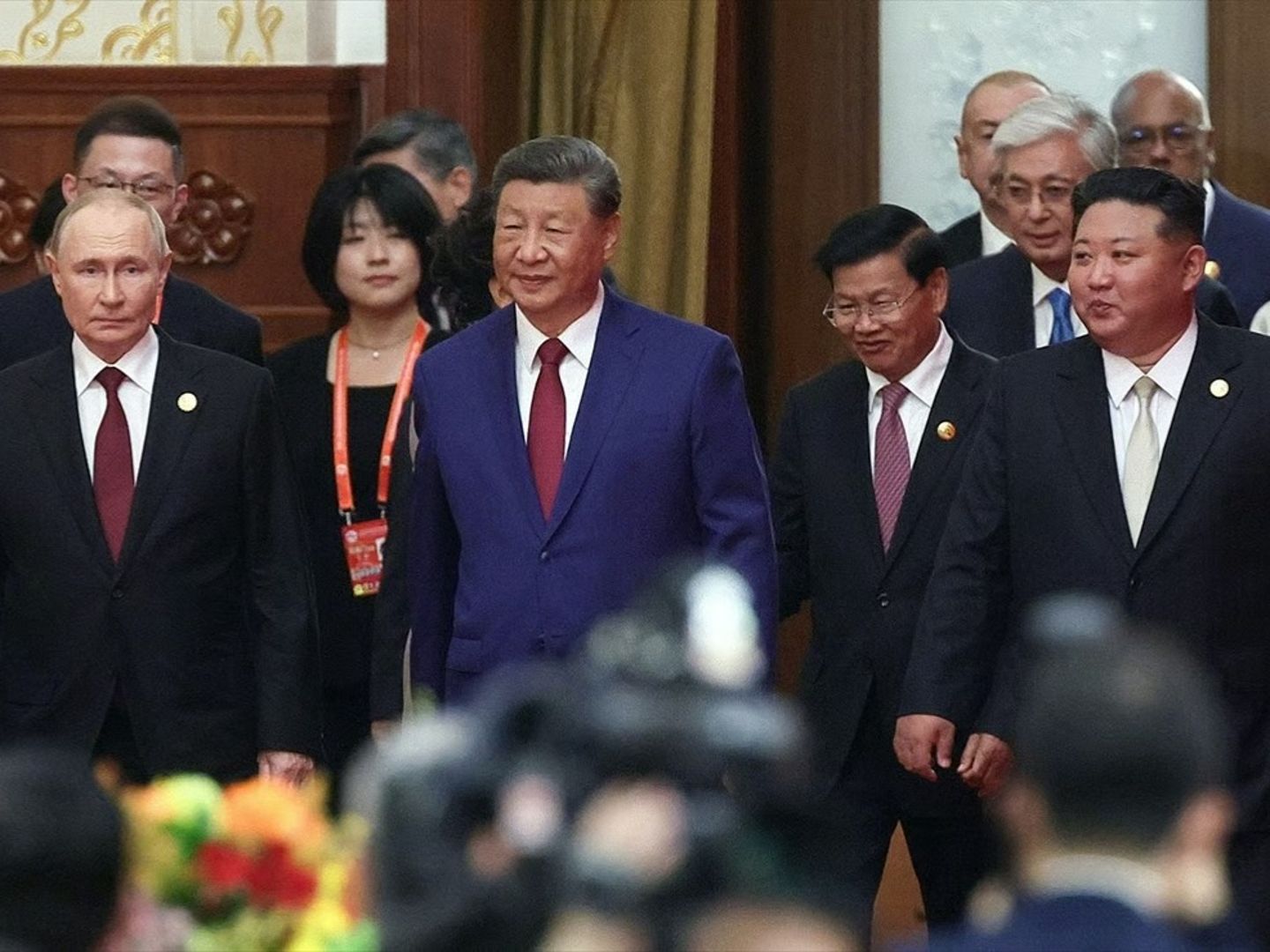 Kuzey Kore lideri Kim Jong-un ilk kez çok taraflı bir etkinlikte