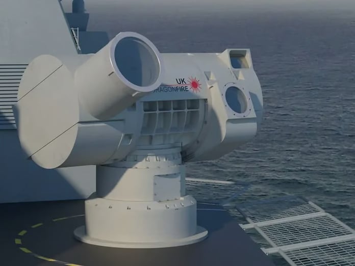 Birleşik Krallık, 316 milyon sterlinlik sözleşmeyle DragonFire lazer silahını deniz gücüne taşıyor