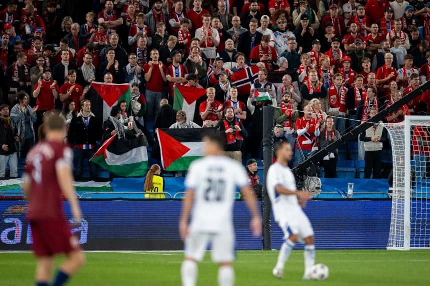 Norveç futbolundan Filistin'e somut destek
