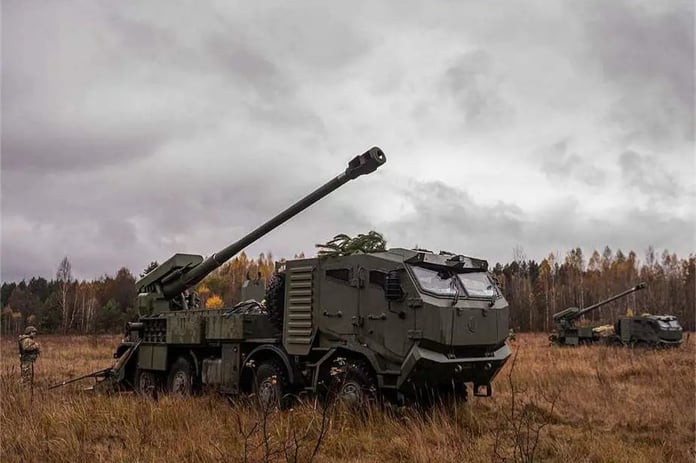 Ukrayna’dan yeni nesil Bohdana 6.0 155 mm kundağı motorlu obüs