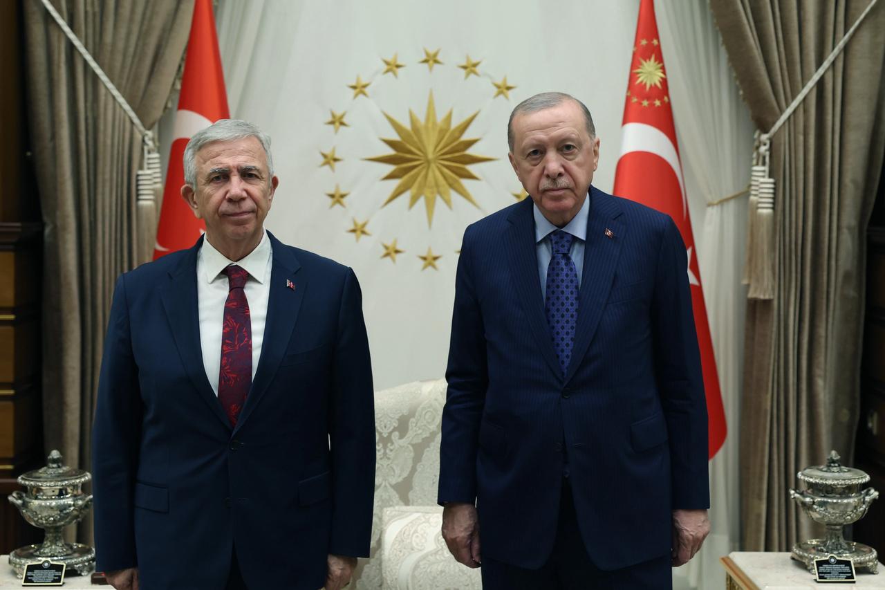 Son Dakika! Cumhurbaşkanı Erdoğan, Mansur Yavaş'ı kabul etti