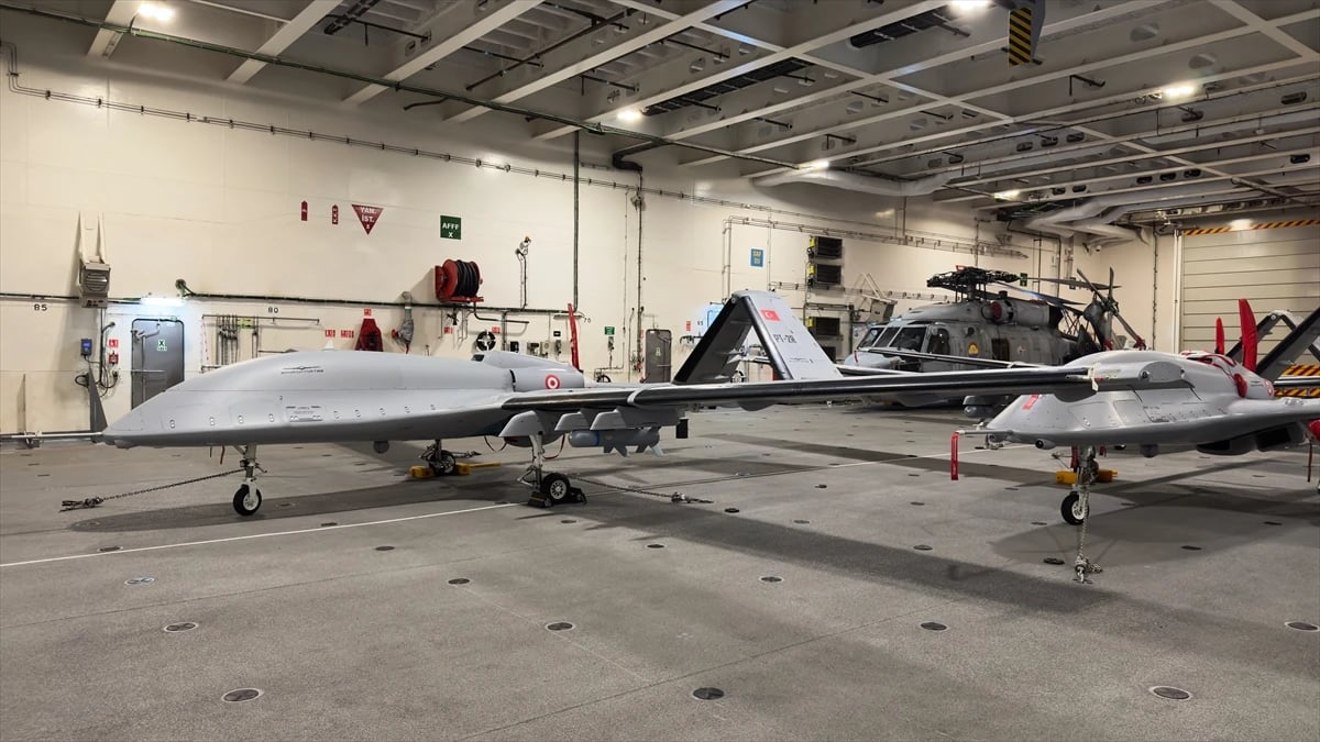 TCG Anadolu’da Türk savunma sanayisi fuarı