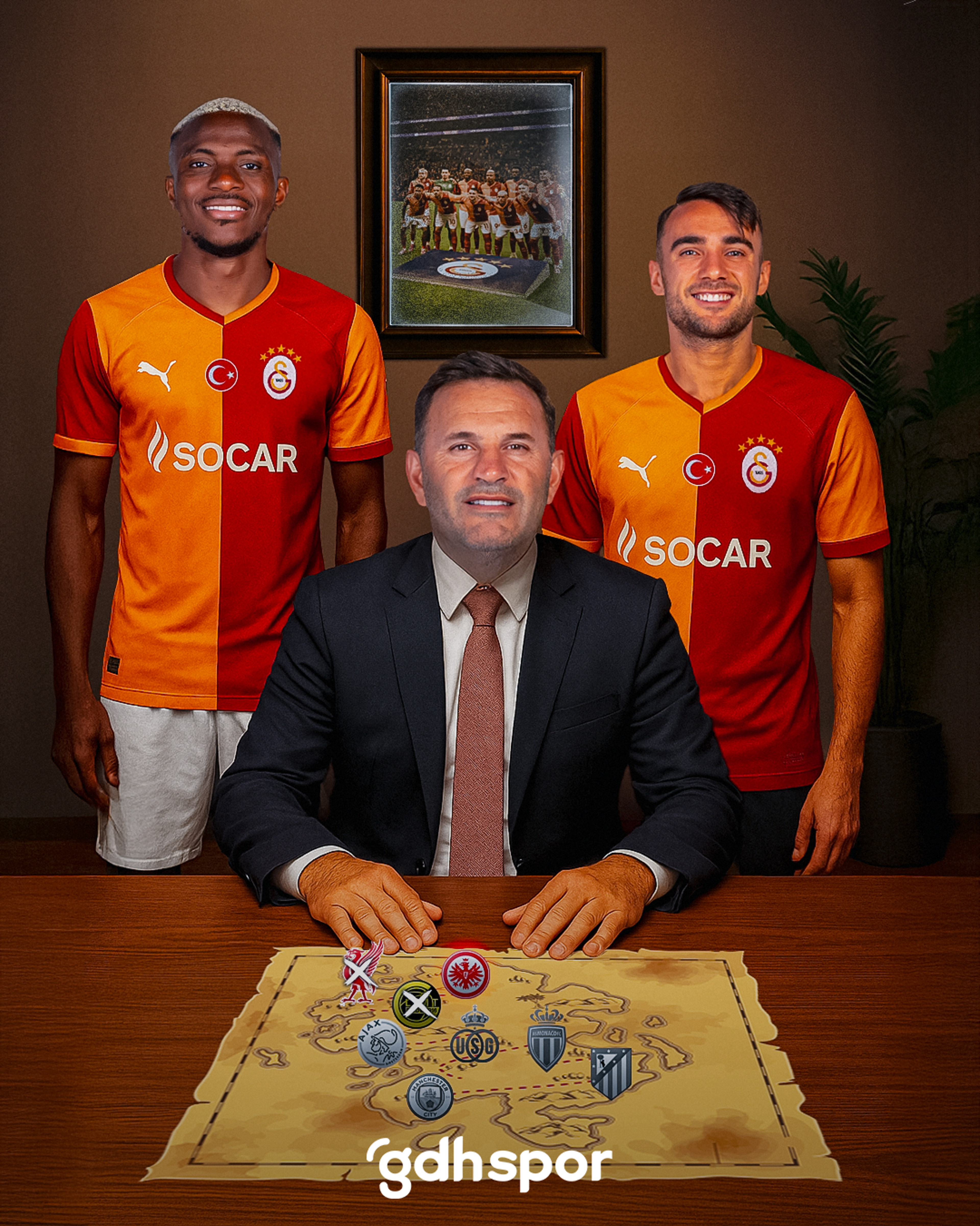 Osimhen ve Yunus'tan gol katkısı