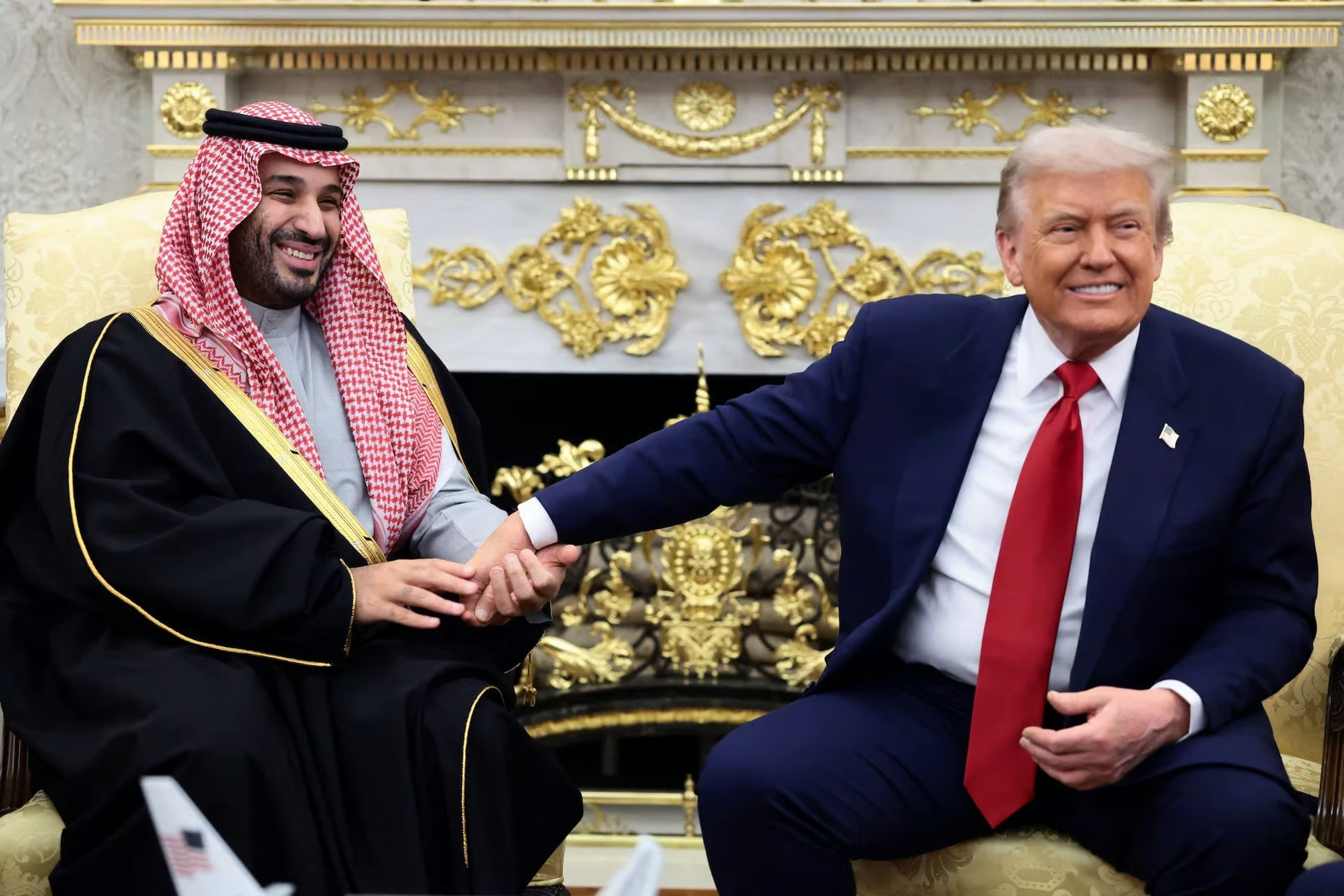 Trump Suudi Arabistan Veliaht Prensi Selman'ı Beyaz Saray'da ağırladı: F-35 satışı gündemde