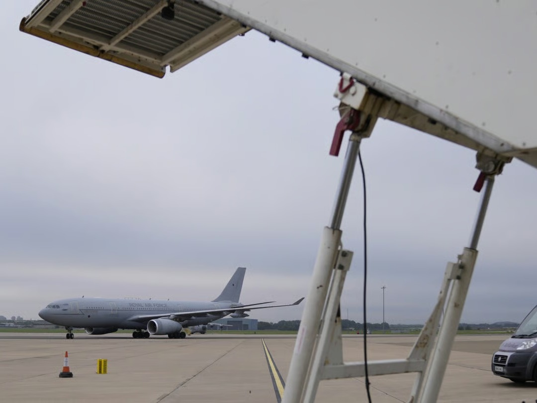 Pro-Palestinian activists damage planes at UK military base