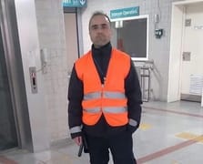 Metroda sigara içen şahıs kendisini uyaran güvenlik görevlisini öldürdü
