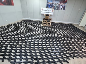 1021 adet kaçak silah ele geçirildi
