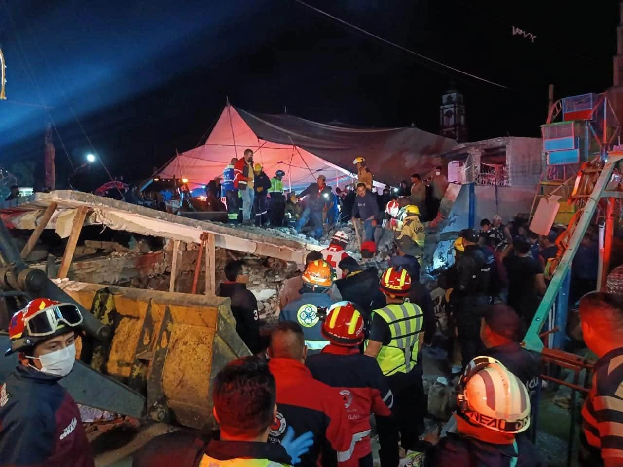 Meksika'da festival hazırlığı kabusa döndü