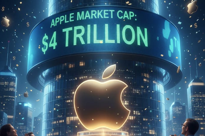 Apple'dan tarihi rekor: 4 trilyon dolar
