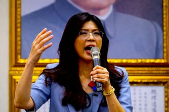 Taiwan Opposition Leader Visits China as Warships Close In
