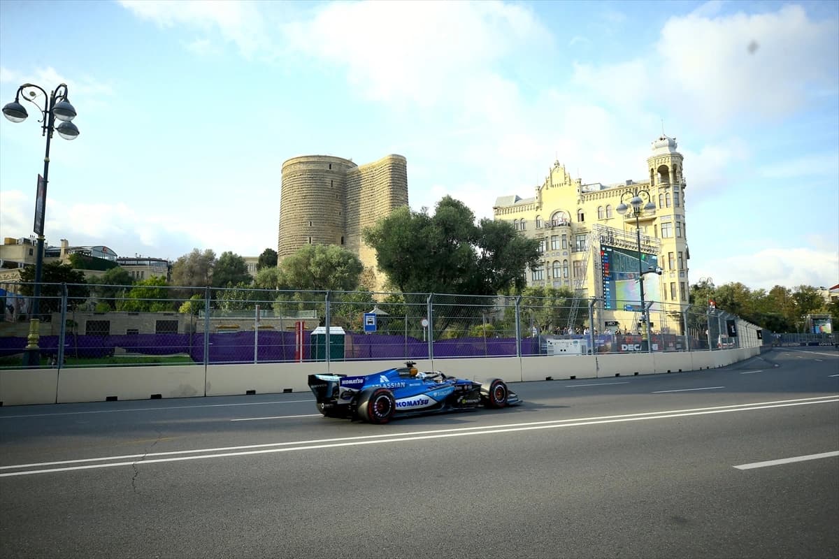 Formula 1 Azerbaycan Grand Prix'sinden unutulmaz kareler