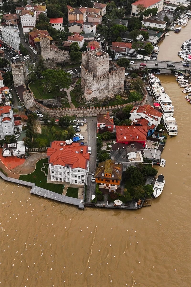İstanbul Boğazı kıyı kesimlerinde deniz rengi kahverengiye döndü