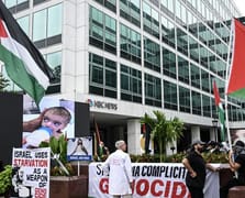 ABD'li aktivistlerden medya kuruluşlarına Gazze protestosu