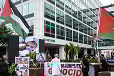 ABD'li aktivistlerden medya kuruluşlarına Gazze protestosu