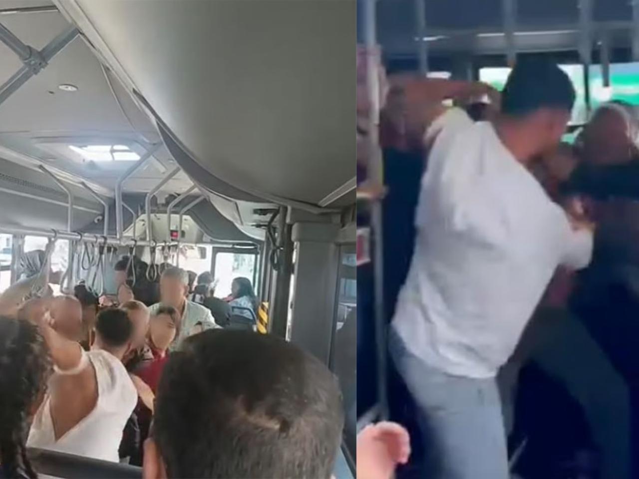 Otobüste taciz iddiası ortalığı karıştırdı